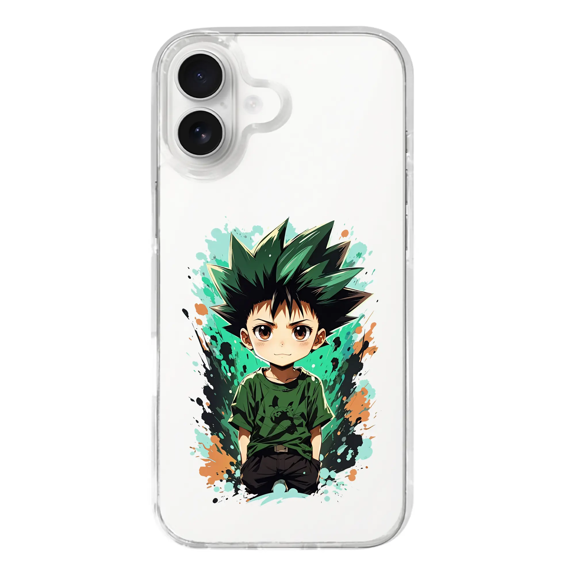 ハンター×ハンター グッズ ゴン＝フリークス - iPhone 17シリーズ 透明スマホケース – 薄型・耐衝撃・精密フィット保護カバー